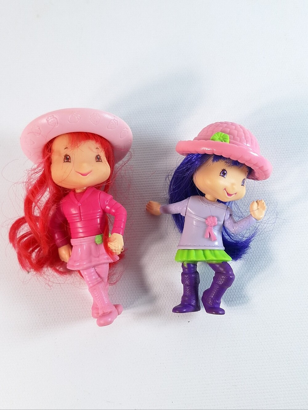2007 McDonald's Happy Meal Strawberry Shortcake Tea Blossom Figures Lot